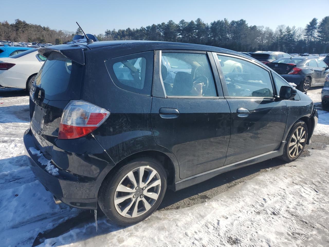 2013 Honda Fit VIN JHMGE8H52DC009042 Copart auction photo, front end damage thumbnail 3