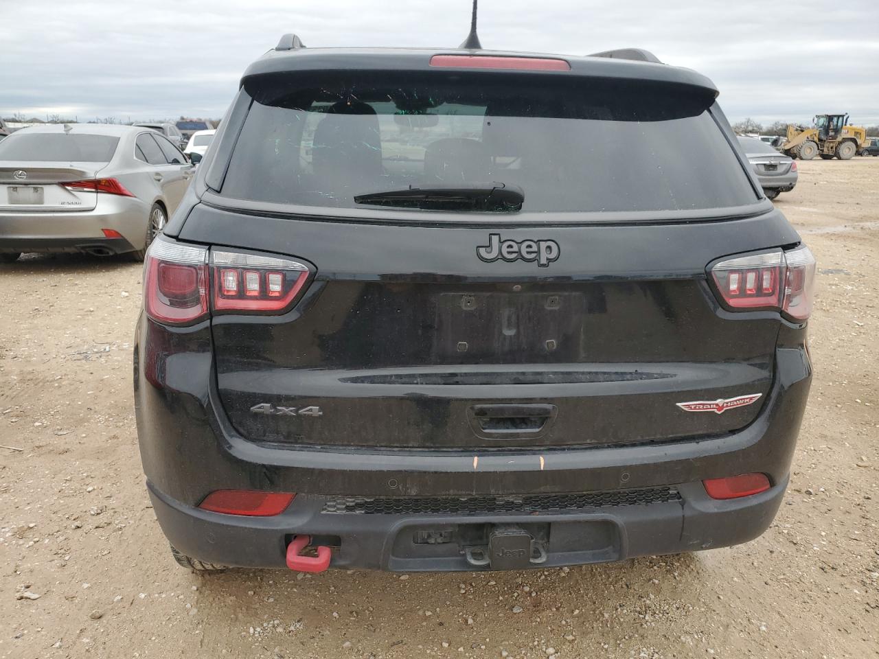 2018 Jeep Compass VIN 3C4NJDDB5JT307285 Copart auction photo, front end / minor dent/scratches damage thumbnail 6