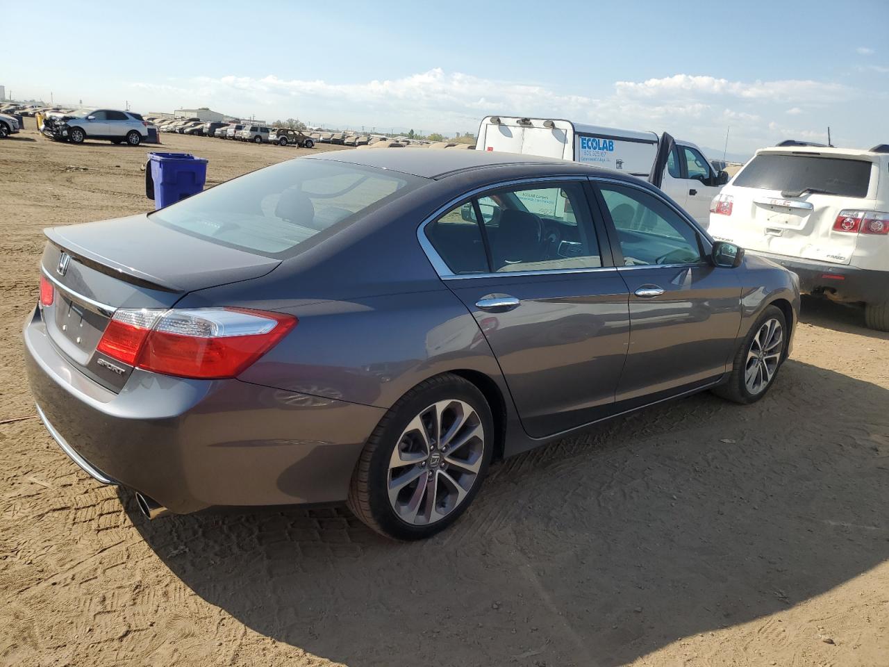 2014 Honda Accord VIN 1HGCR2F5XEA120506 Copart auction photo, minor dent/scratches damage thumbnail 3