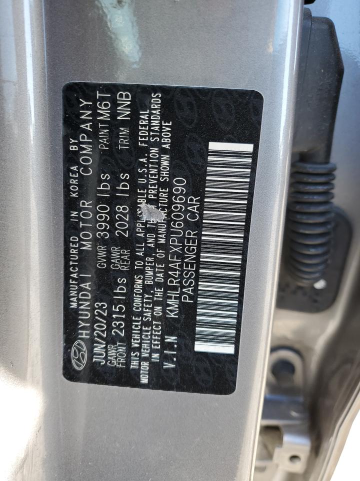 2023 Hyundai Elantra VIN KMHLR4AFXPU609690 Copart auction photo, front end damage thumbnail 14