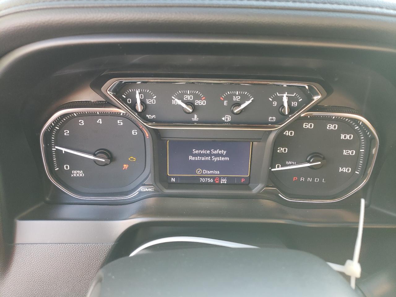2021 GMC Sierra VIN 3GTU9DEL5MG411820 Copart auction photo, front end damage thumbnail 9