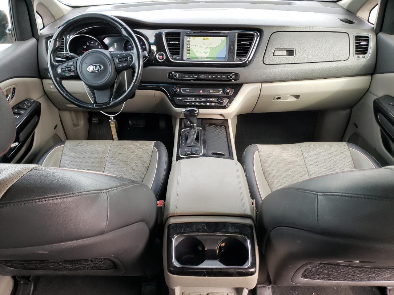 2016 KIA Sedona VIN KNDMC5C12G6170877 Copart auction photo, side / hail damage thumbnail 8