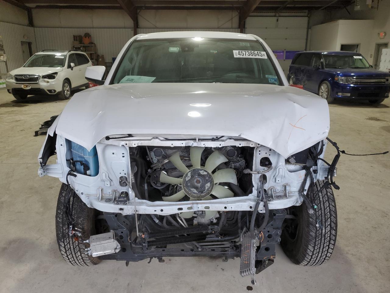 2019 Toyota Tacoma VIN 3TMCZ5AN3KM276893 Copart auction photo, front end damage thumbnail 5