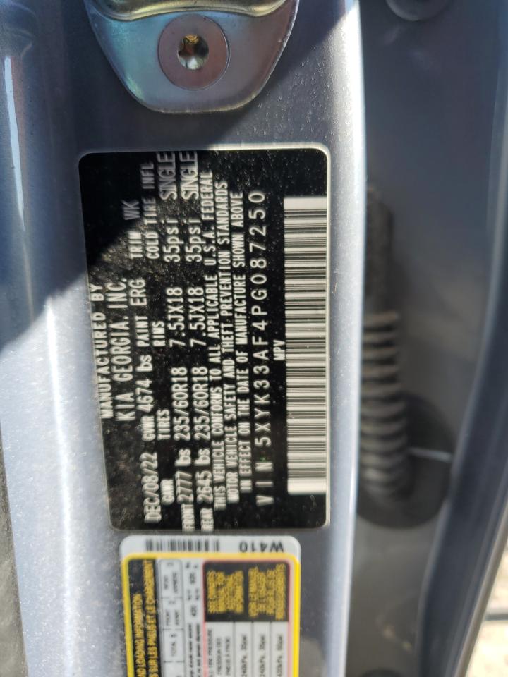 2023 KIA Sportage VIN 5XYK33AF4PG087250 Copart auction photo, front end damage thumbnail 15