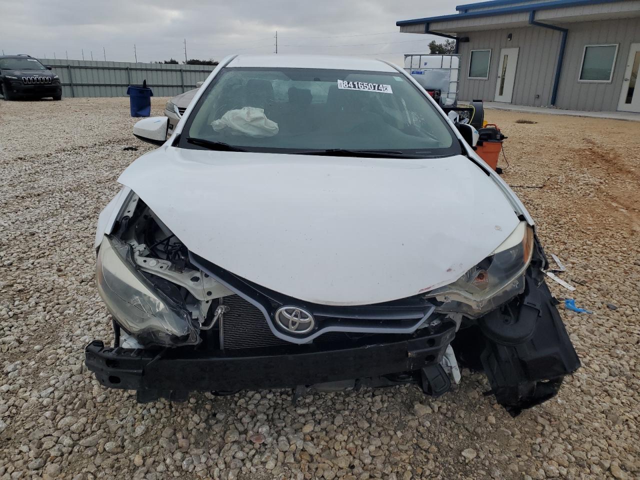 2015 Toyota Corolla VIN 2T1BURHE2FC374383 Copart auction photo, front end damage thumbnail 5