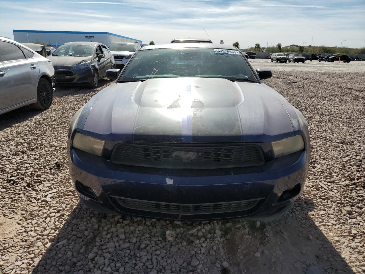 2011 Ford Mustang VIN 1ZVBP8AM2B5140459 Copart auction photo, rear end / side damage thumbnail 5