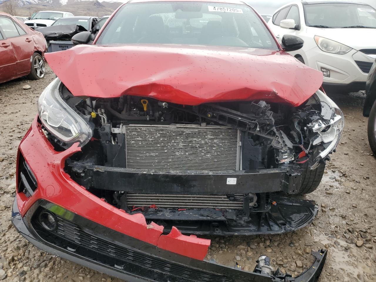 2021 KIA Forte VIN 3KPF44AC7ME274274 Copart auction photo, front end / rear end damage thumbnail 5