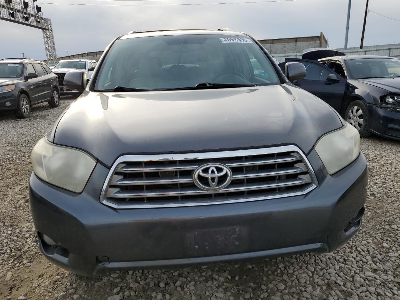 2010 Toyota Highlander VIN 5TDDK3EH1AS027685 Copart auction photo, mechanical damage thumbnail 5