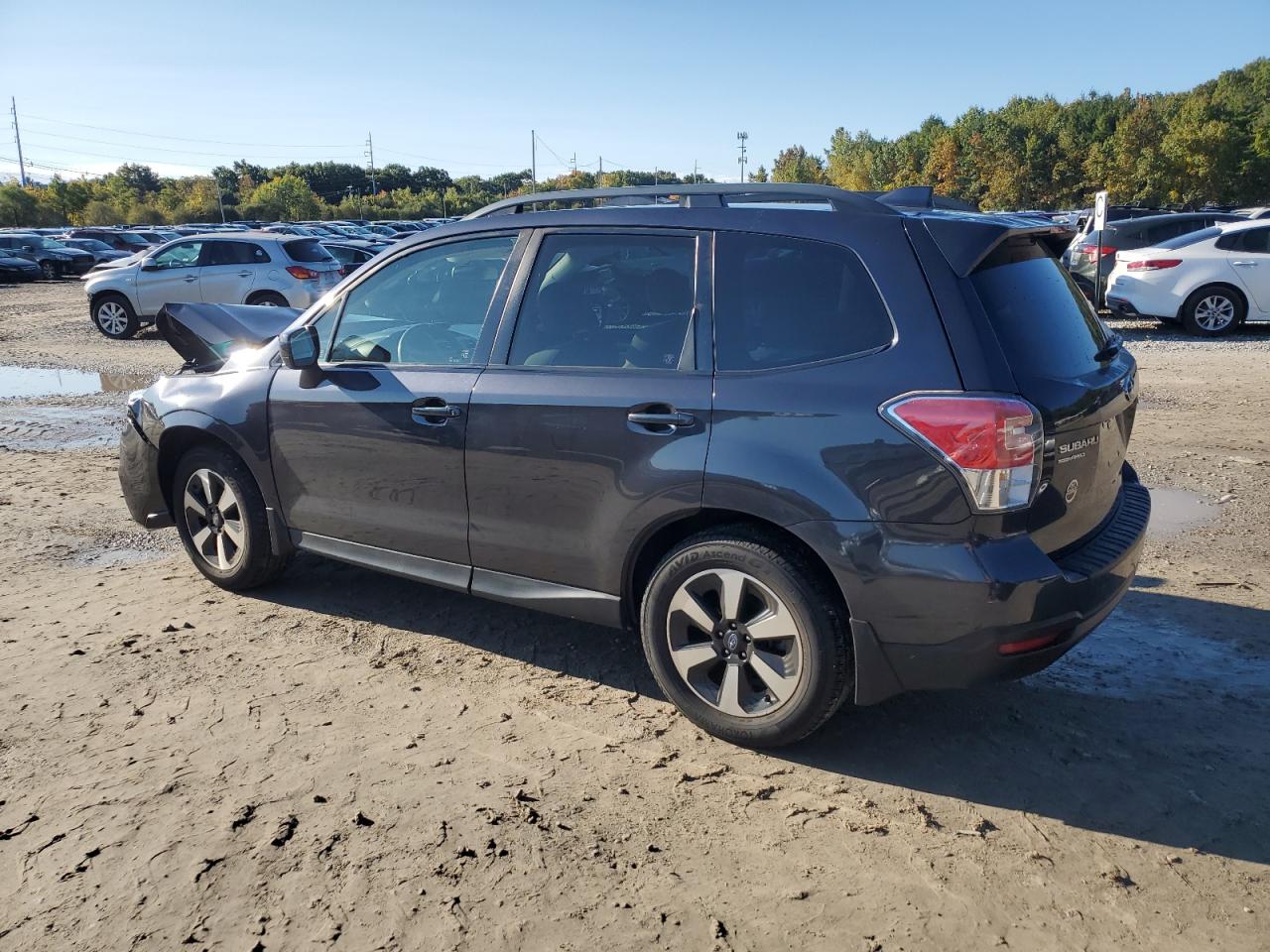 2017 Subaru Forester VIN JF2SJAGC2HH472534 Copart auction photo, front end / mechanical damage thumbnail 2
