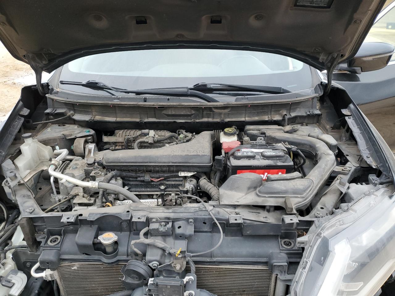 2017 Nissan Rogue VIN KNMAT2MTXHP611779 Copart auction photo, front end damage thumbnail 12