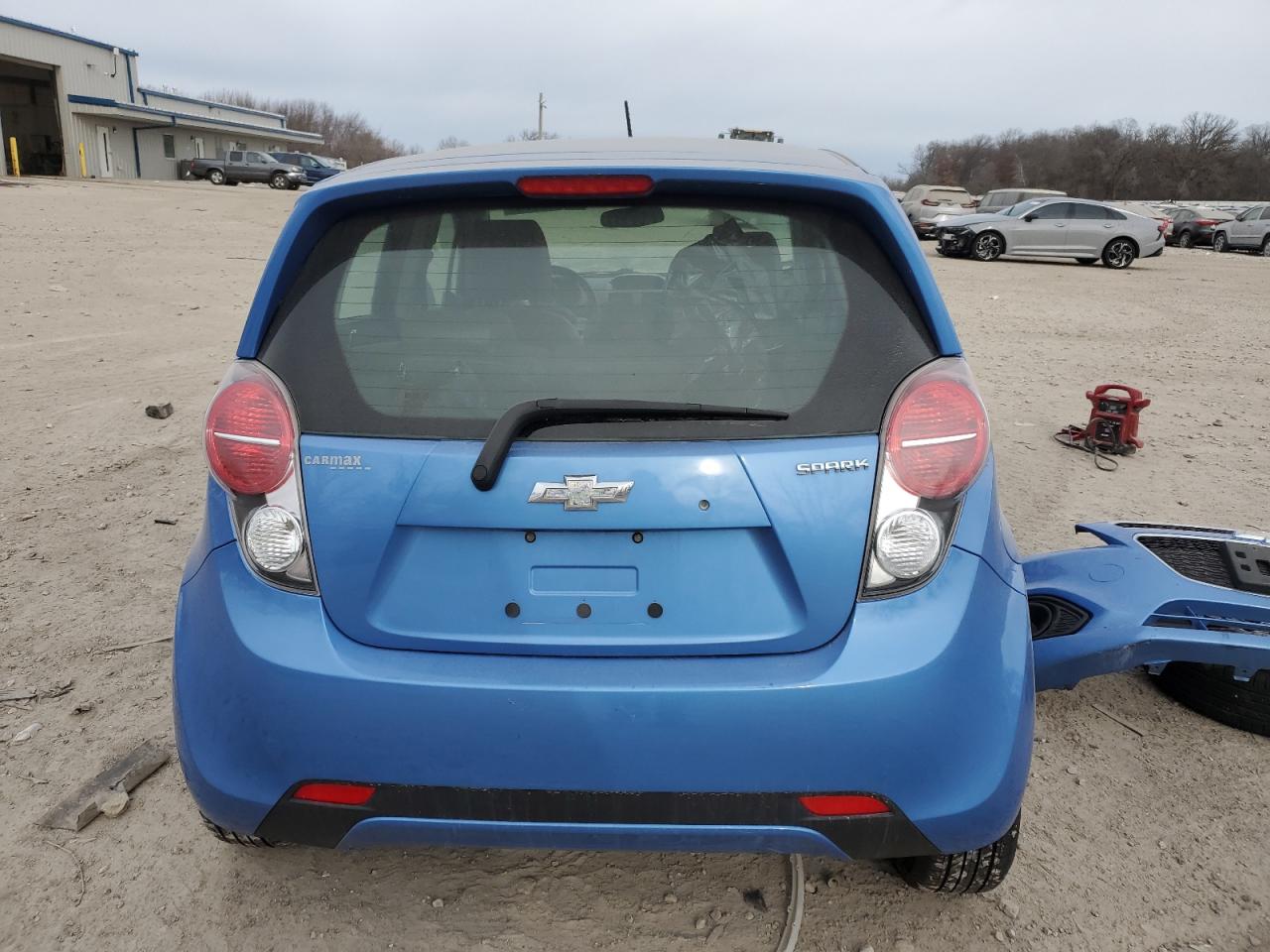 2013 Chevrolet Spark VIN KL8CD6S99DC507878 Copart auction photo, all over damage thumbnail 6