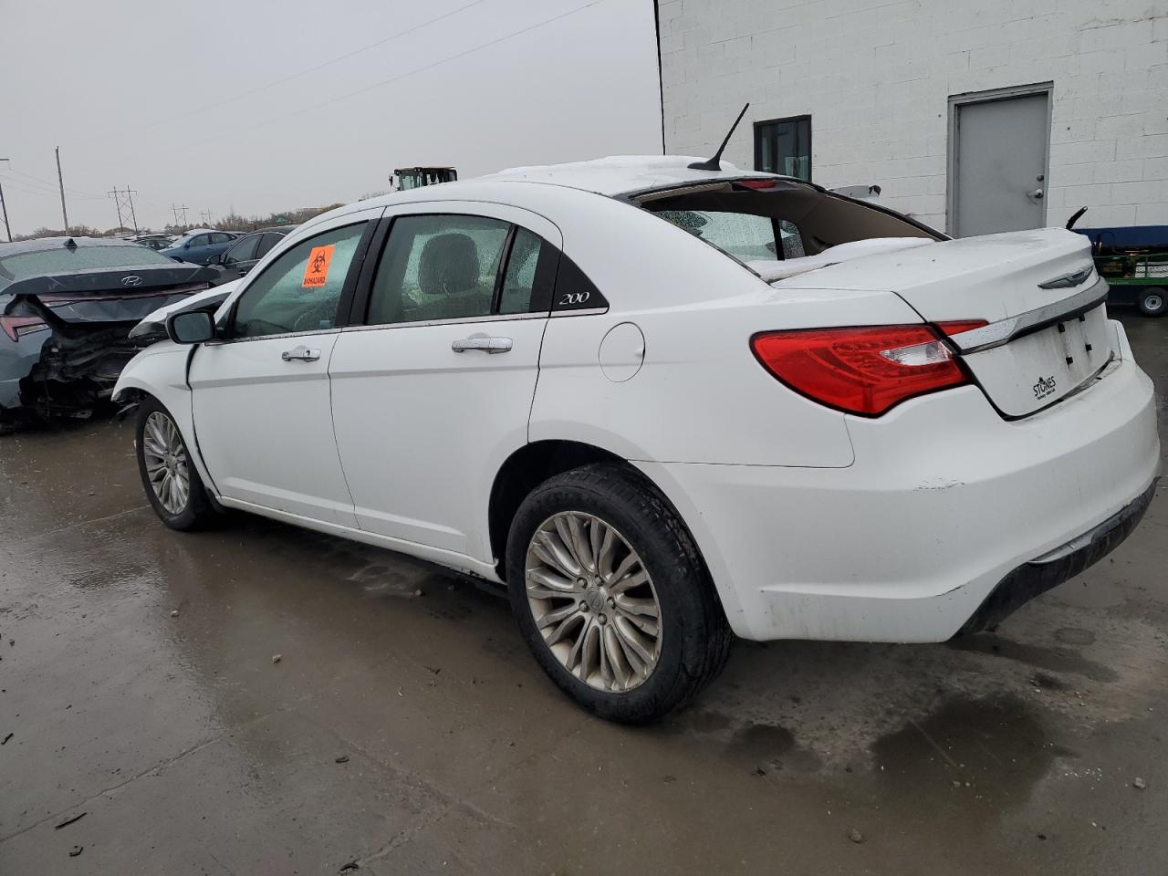 2013 Chrysler 200 VIN 1C3CCBCG1DN554444 Copart auction photo, all over damage thumbnail 2