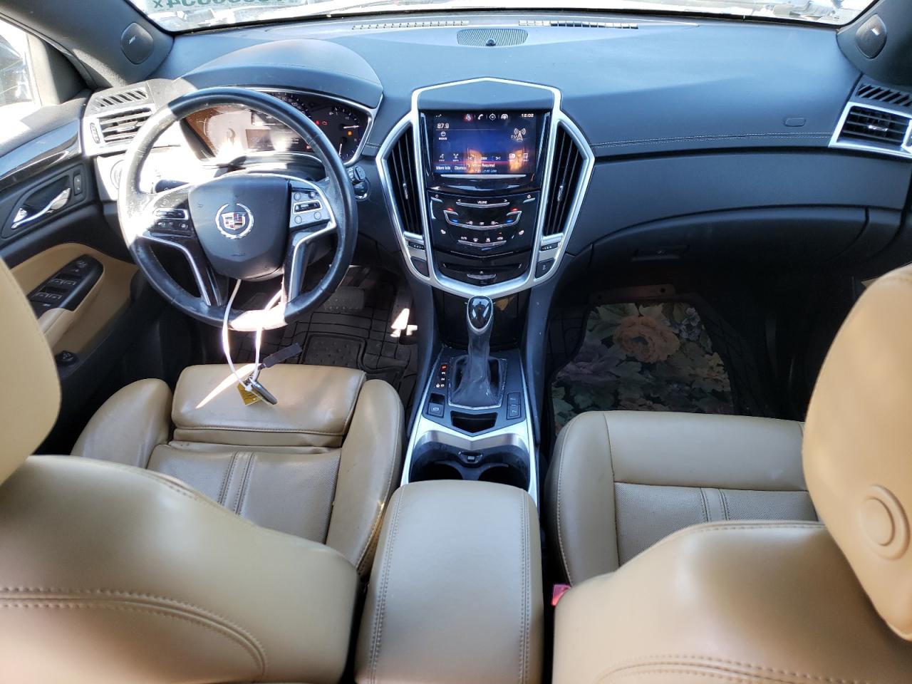 2015 Cadillac SRX VIN 3GYFNEE33FS630909 Copart auction photo, front end / rear end damage thumbnail 8