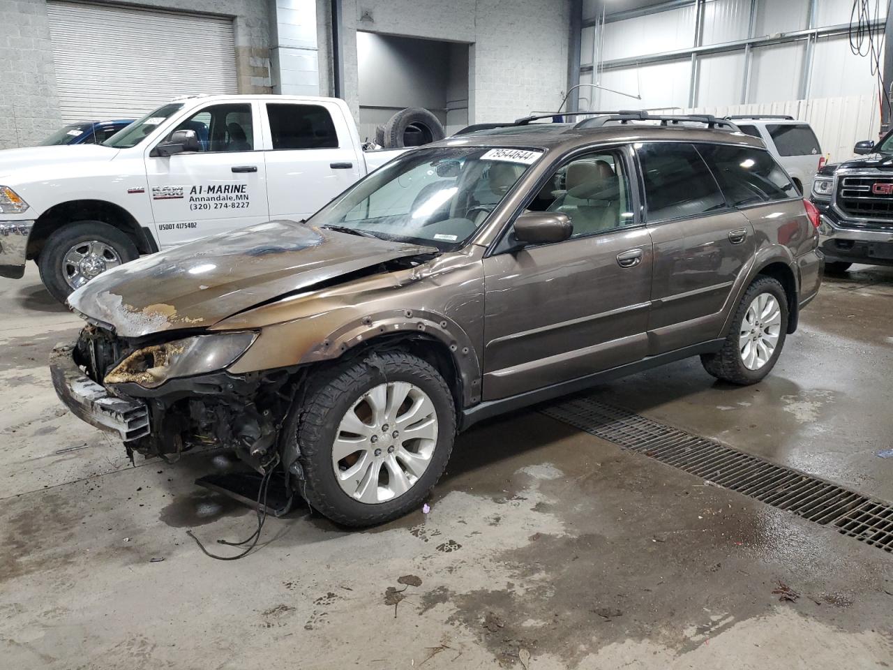 2009 Subaru Outback VIN 4S4BP66C097325689