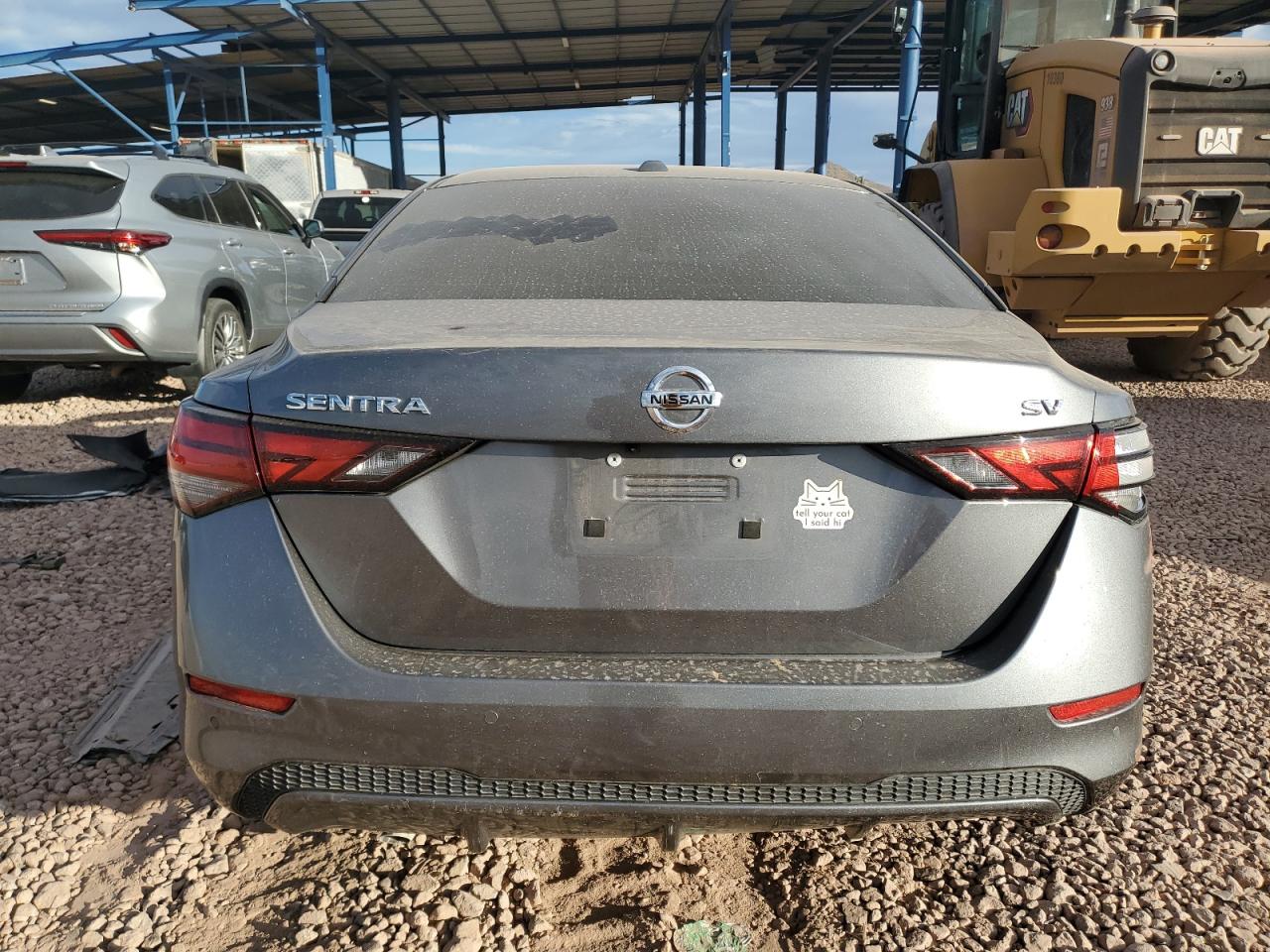 2023 Nissan Sentra VIN 3N1AB8CV4PY323717 Copart auction photo, front end / side damage thumbnail 6