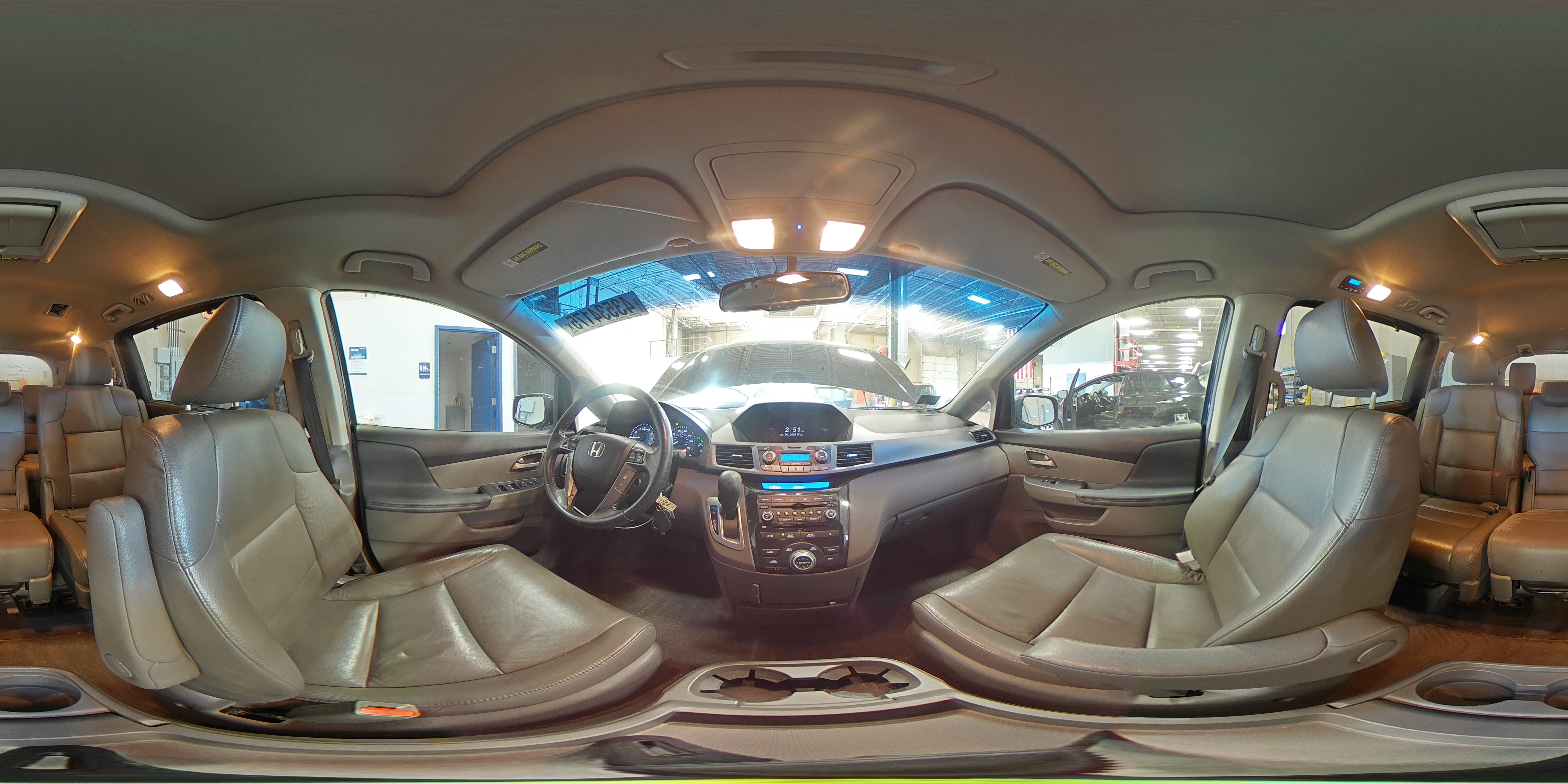 2011 Honda Odyssey VIN 5FNRL5H99BB084807 Copart auction photo, rear end damage thumbnail 14