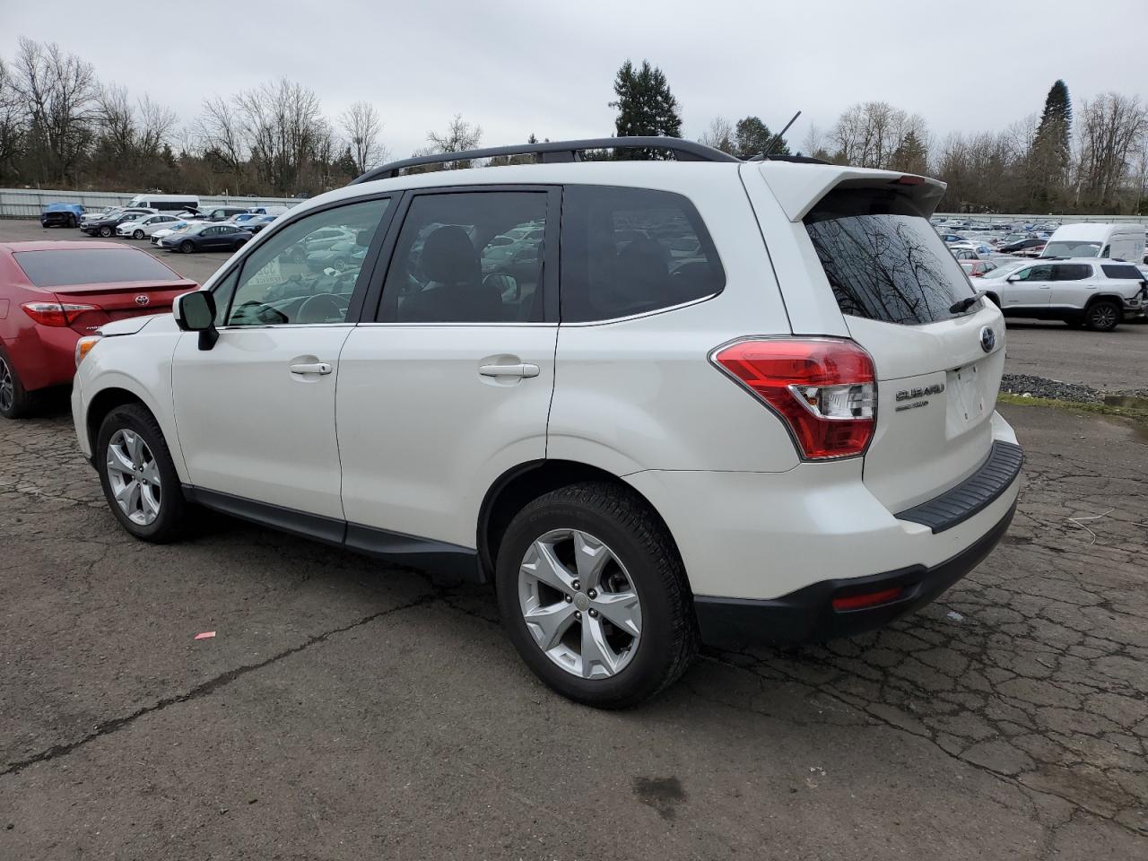 2015 Subaru Forester VIN JF2SJAHC4FH430037 Copart auction photo, front end damage thumbnail 2