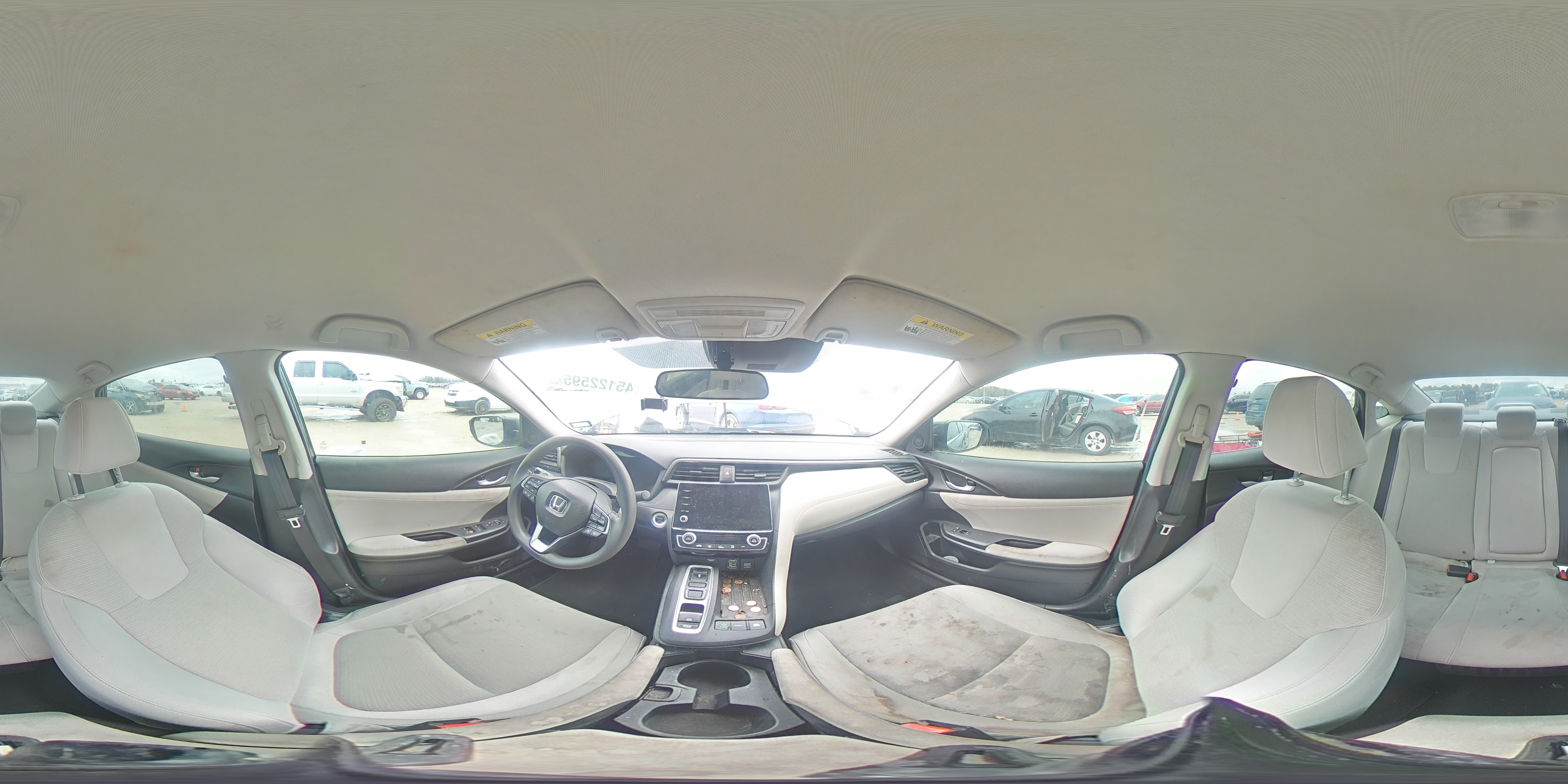 2019 Honda Insight VIN 19XZE4F52KE015676 Copart auction photo, front end / minor dent/scratches damage thumbnail 12