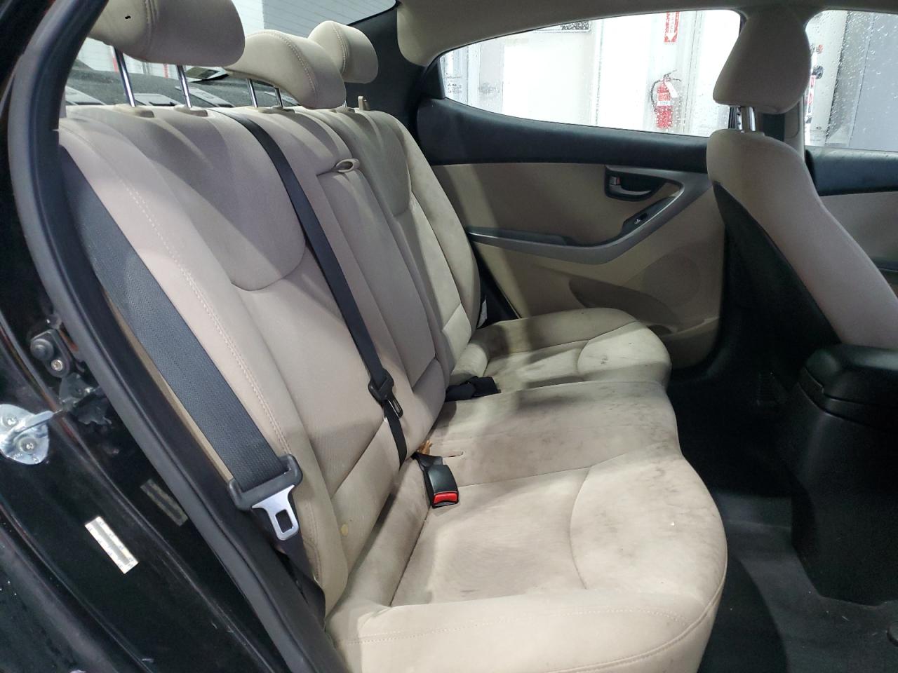 2014 Hyundai Elantra VIN KMHDH4AE5EU107665 Copart auction photo, front end / undercarriage damage thumbnail 10