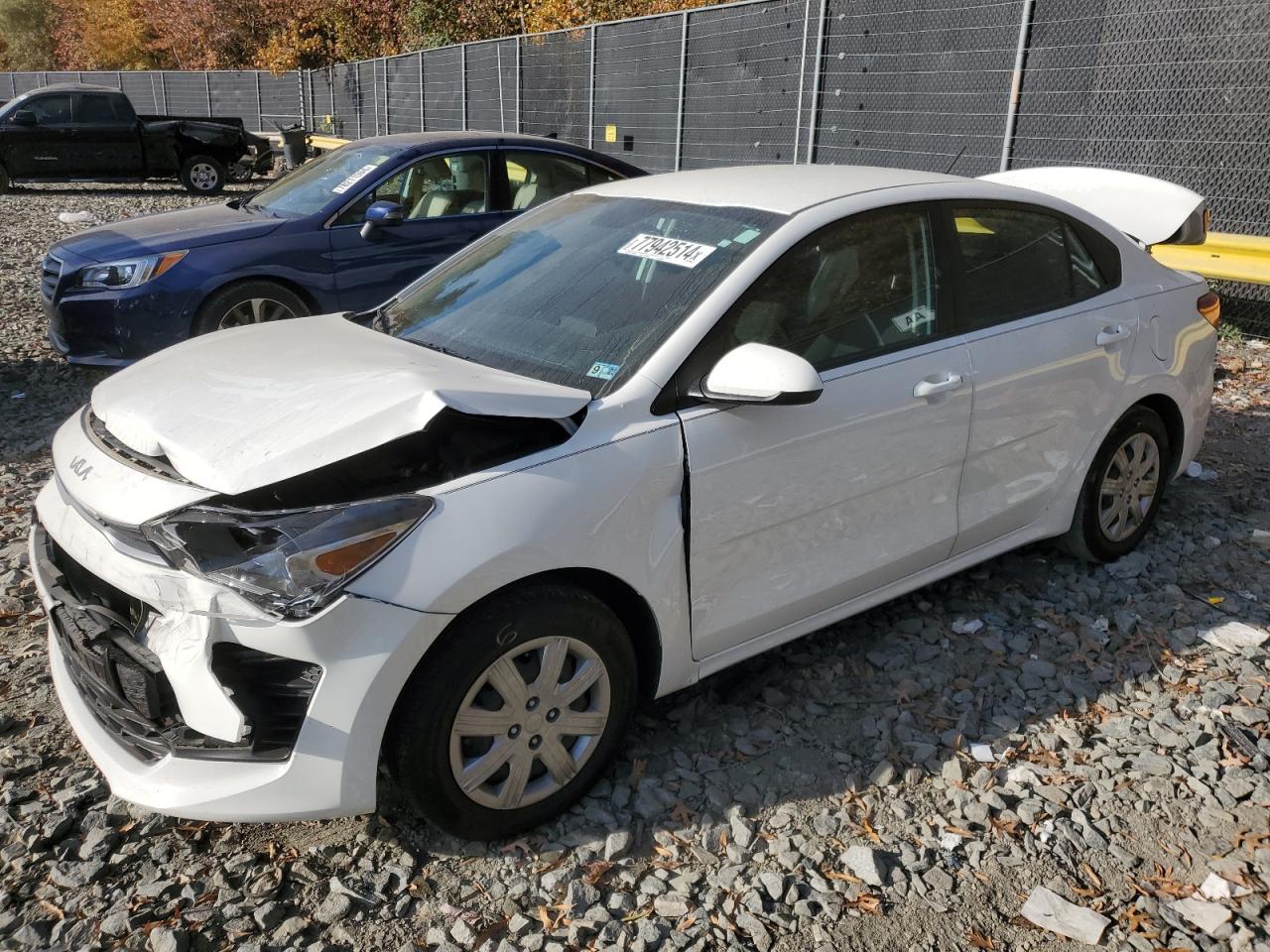 2022 KIA Rio VIN 3KPA24AD1NE504806