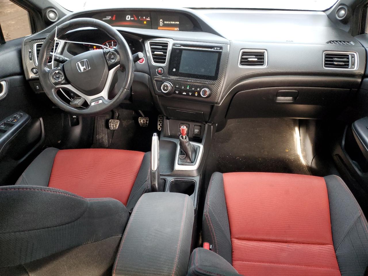 2014 Honda Civic VIN 2HGFB6E59EH701474 Copart auction photo, rear end damage thumbnail 8