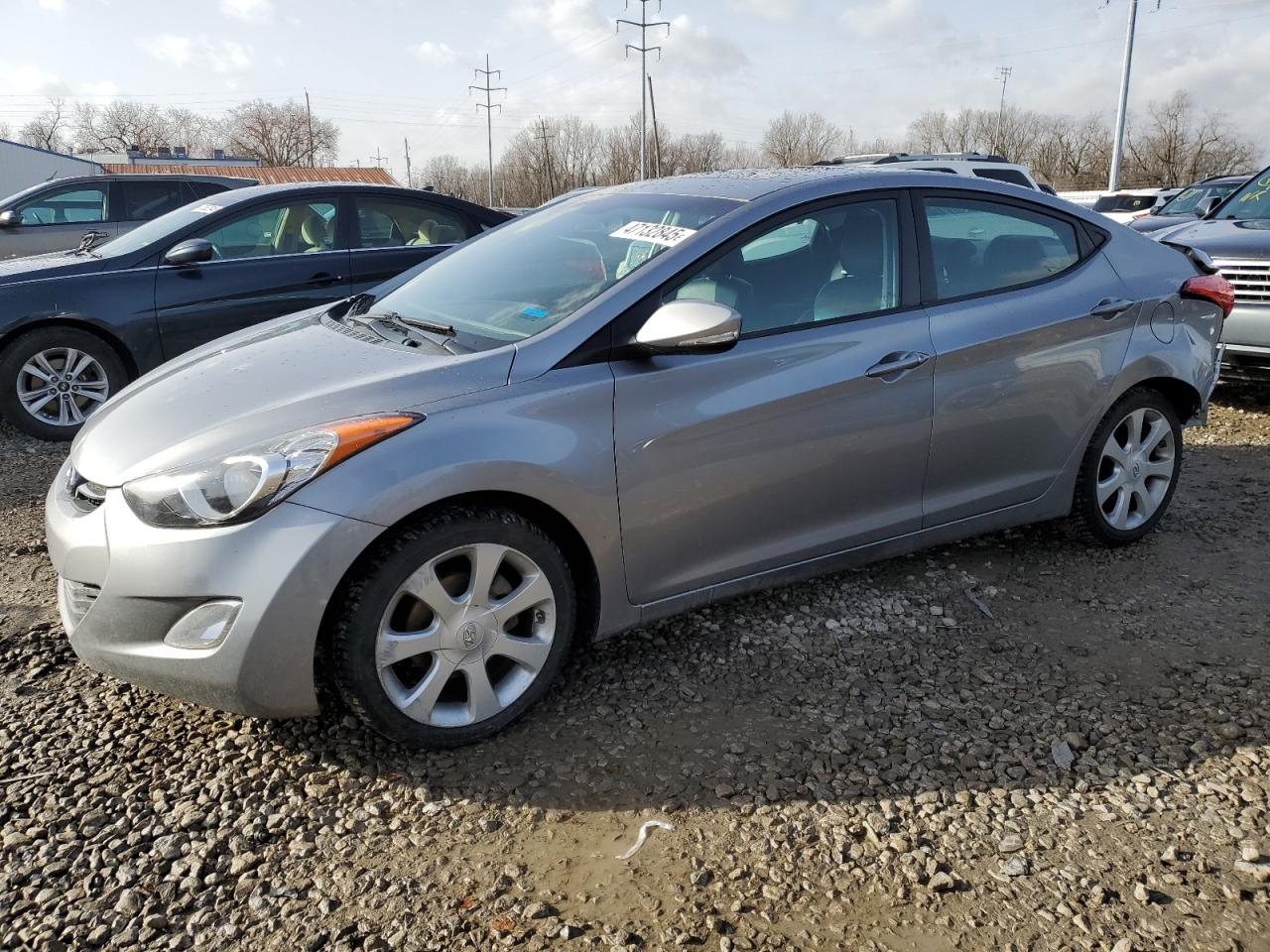 2012 Hyundai Elantra VIN KMHDH4AE0CU264081