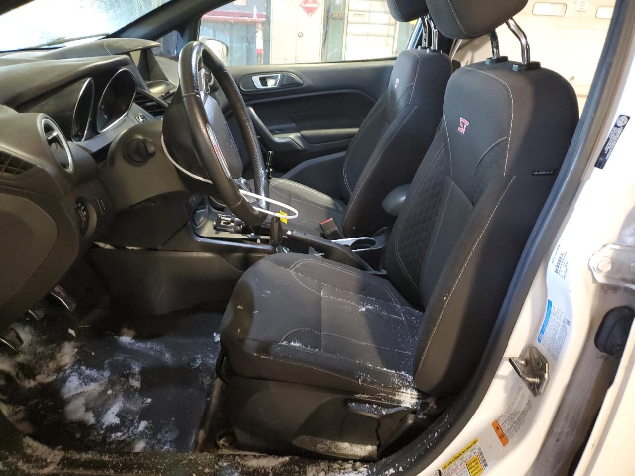 2016 Ford Fiesta VIN 3FADP4GX9GM130699 Copart auction photo, front end / undercarriage damage thumbnail 7