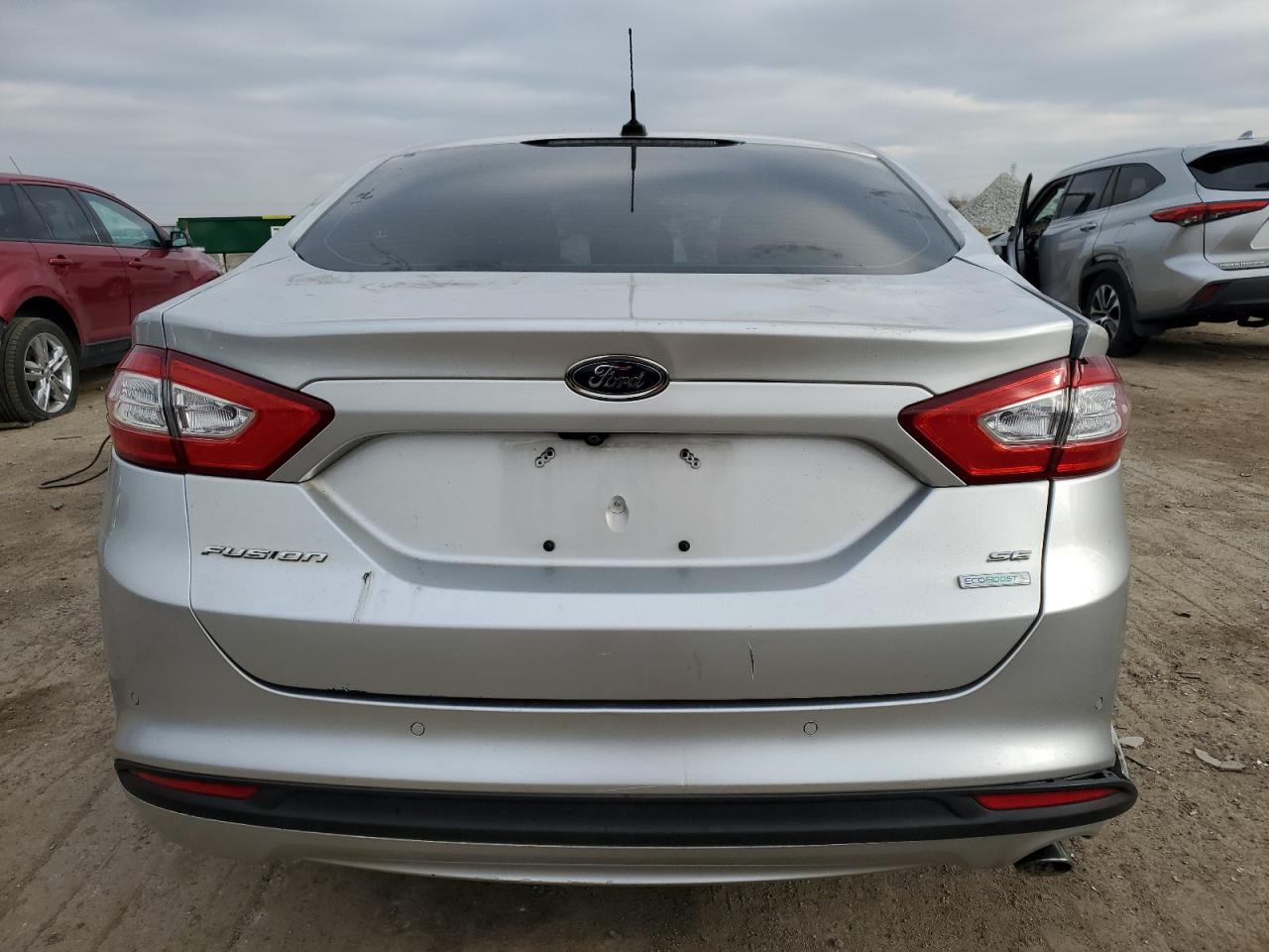 2016 Ford Fusion VIN 3FA6P0HDXGR389453 Copart auction photo, all over damage thumbnail 6
