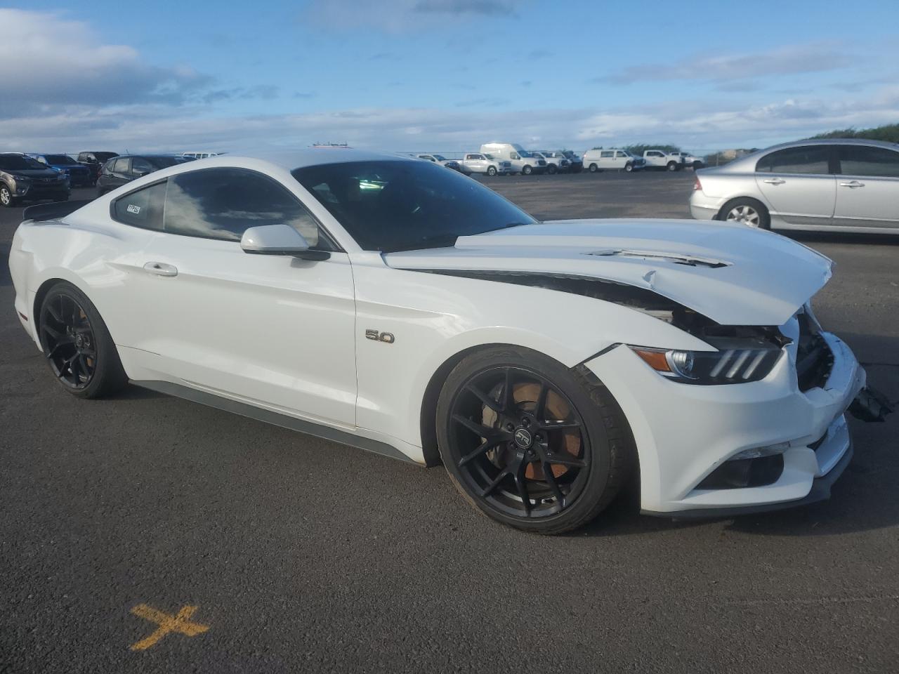 2016 Ford Mustang VIN 1FA6P8CF4G5252082 Copart auction photo, front end damage thumbnail 4