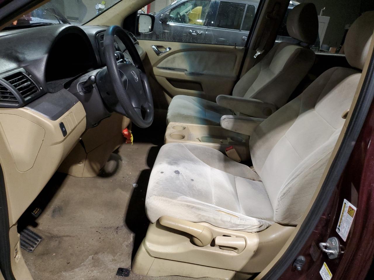 2010 Honda Odyssey VIN 5FNRL3H29AB092394 Copart auction photo, front end damage thumbnail 7