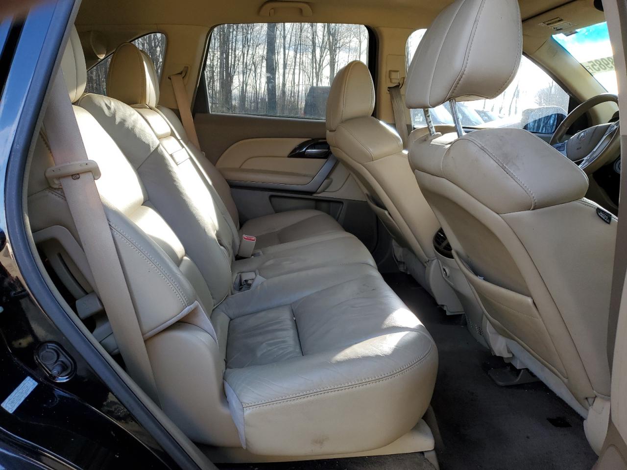 2010 Acura MDX VIN 2HNYD2H67AH533417 Copart auction photo, side / minor dent/scratches damage thumbnail 11