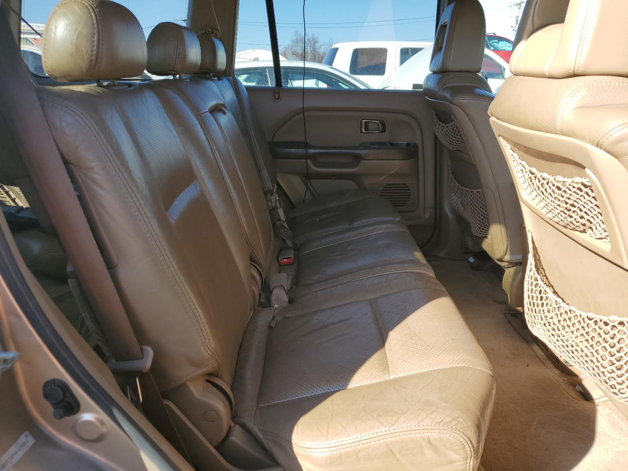 2004 Honda Pilot VIN 2HKYF18794H603823 Copart auction photo, front end damage thumbnail 11