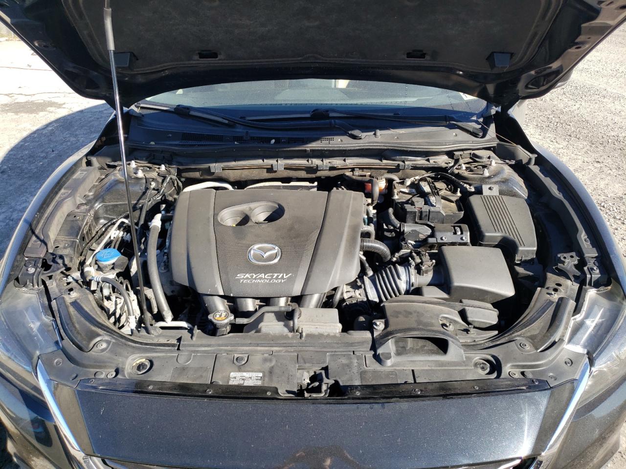 2017 Mazda 6 VIN JM1GL1V55H1137215 Copart auction photo, front end damage thumbnail 12