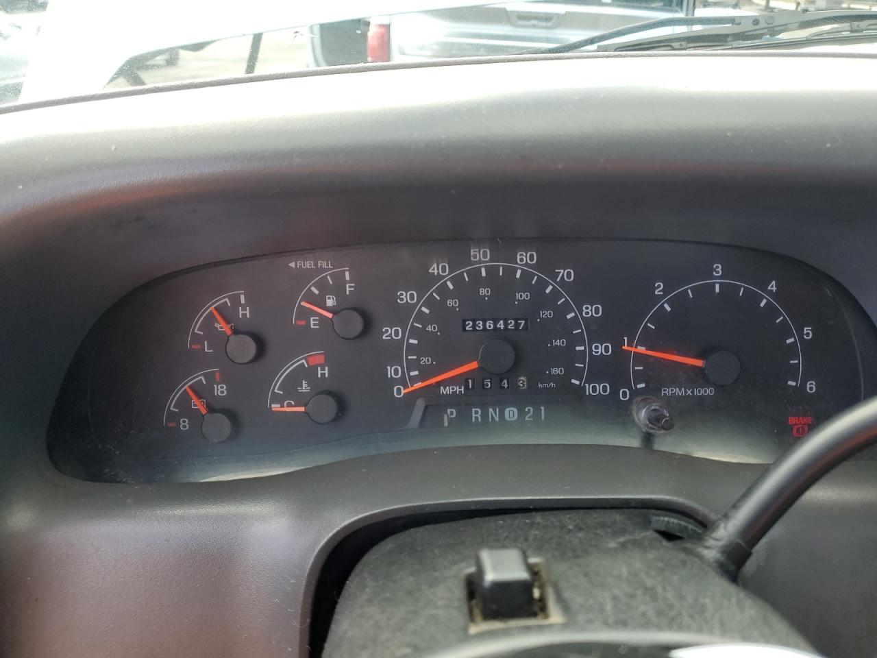 2001 Ford F250 VIN 1FTNF20L01EC29650 Copart auction photo, rear end damage thumbnail 9