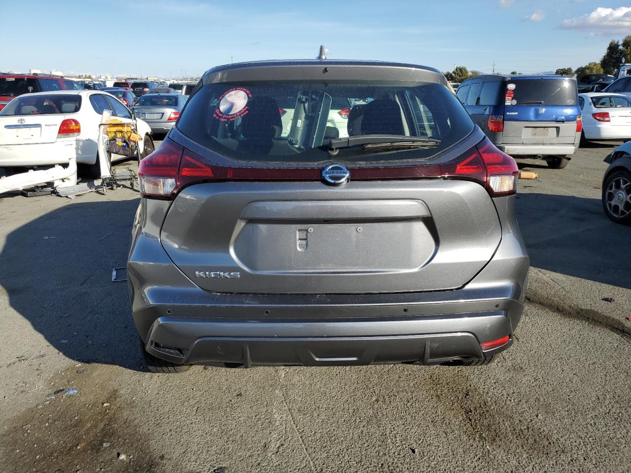 2021 Nissan Kicks VIN 3N1CP5BV6ML543654 Copart auction photo, front end / side damage thumbnail 6