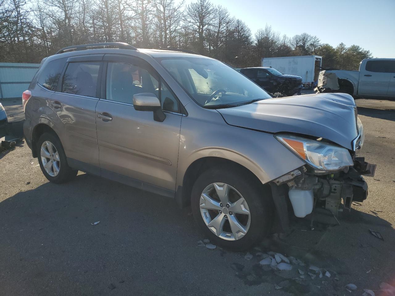 2014 Subaru Forester VIN JF2SJAHC8EH444828 Copart auction photo, front end / minor dent/scratches damage thumbnail 4