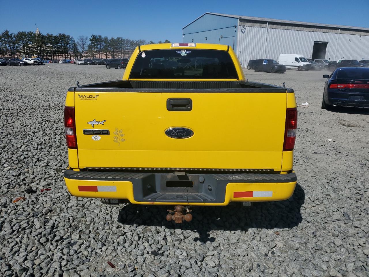 2004 Ford F-150 VIN 1FTRX14WX4KC23180 Copart auction photo, side damage thumbnail 6