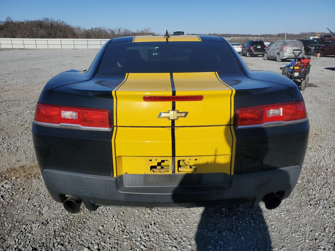 2015 Chevrolet Camaro VIN 2G1FB1E39F9173407 Copart auction photo, all over damage thumbnail 6