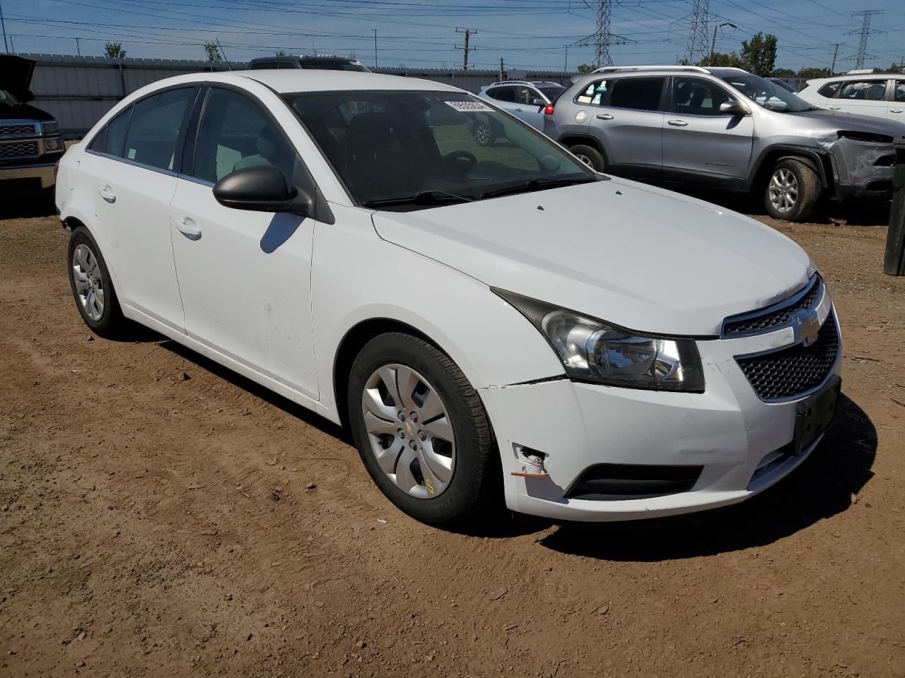 2012 Chevrolet Cruze VIN 1G1PC5SH7C7370839 Copart auction photo, rear end / front end damage thumbnail 4