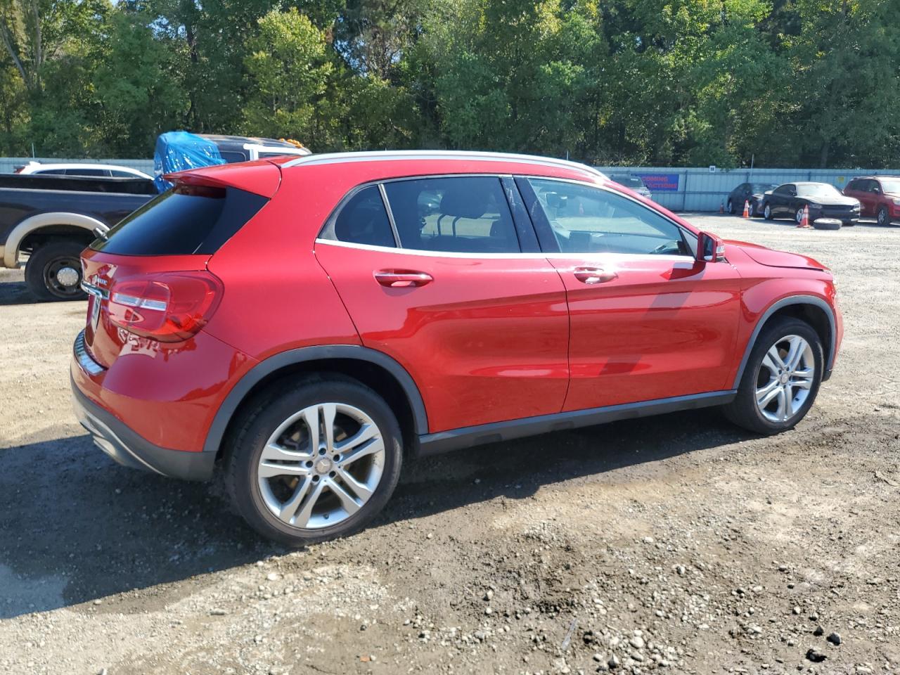 2015 Mercedes-Benz GLA-klasse VIN WDCTG4GB0FJ084776 Copart auction photo, front end damage thumbnail 3