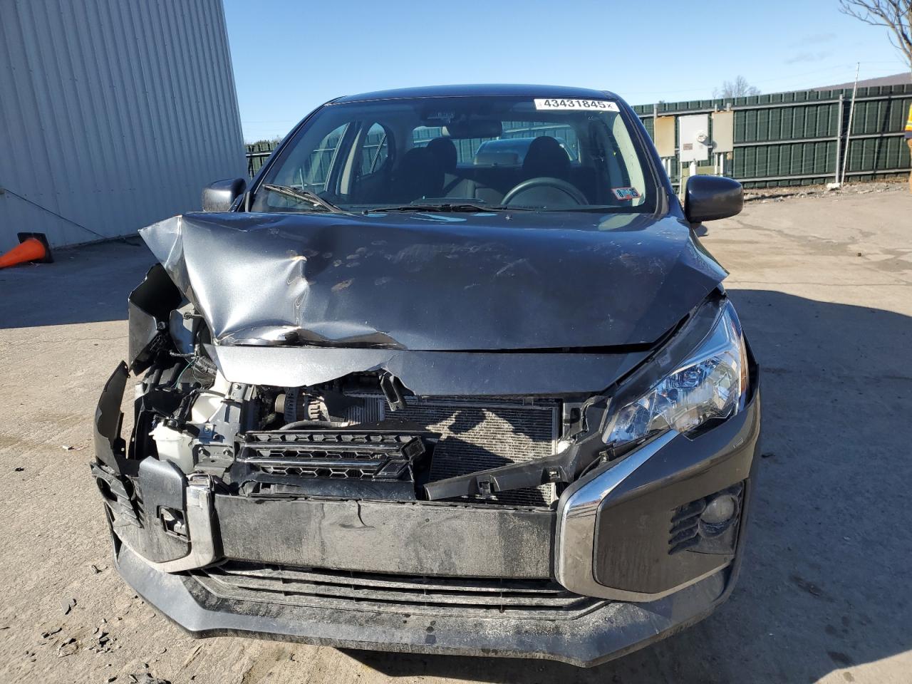 2024 Mitsubishi Mirage VIN ML32FUFJ9RHF00838 Copart auction photo, front end damage thumbnail 5