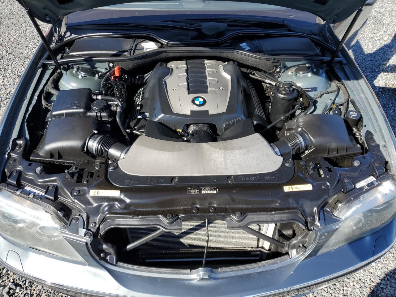 2007 BMW 7er VIN WBAHL83517DT10951 Copart auction photo, mechanical / minor dent/scratches damage thumbnail 11