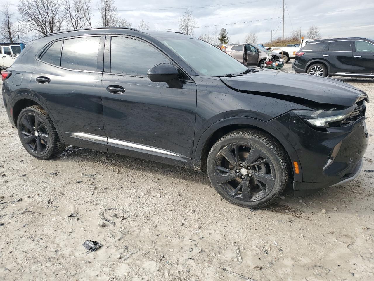 2021 Buick Envision VIN LRBFZMR45MD082575 Copart auction photo, front end damage thumbnail 4