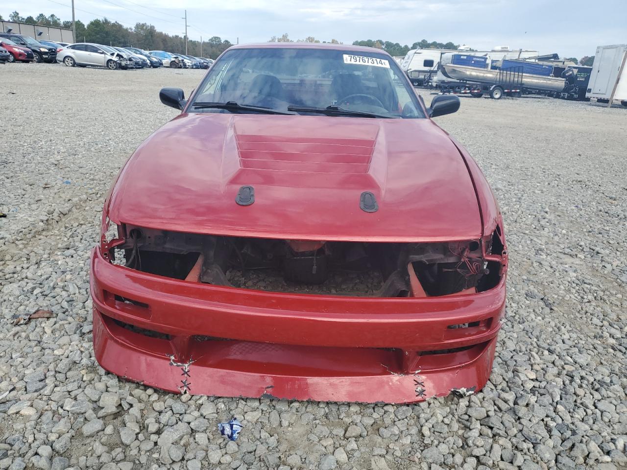 1992 Nissan 240SX VIN JN1MS34P3MW000293 Copart auction photo, all over damage thumbnail 5