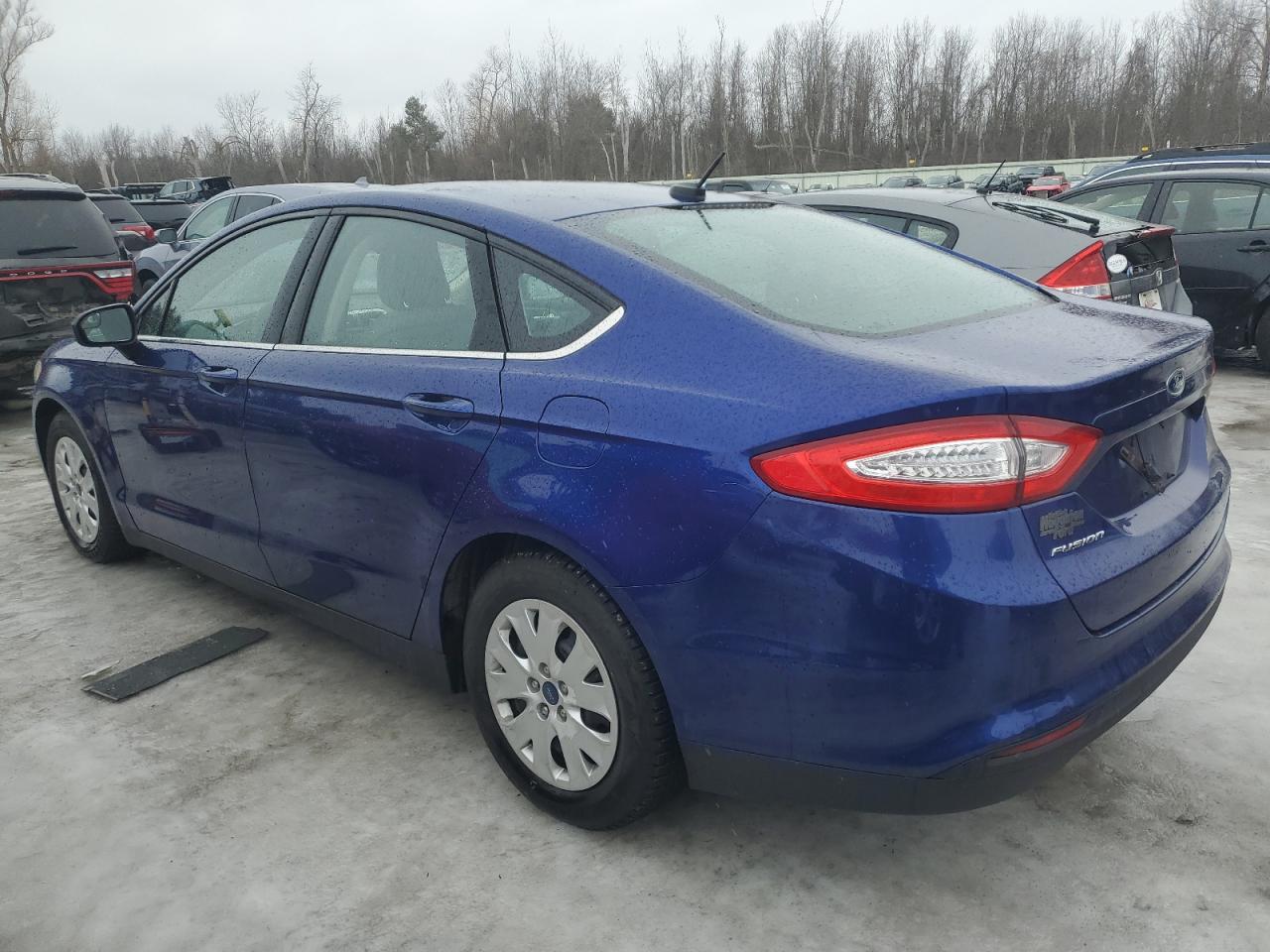 2014 Ford Fusion VIN 3FA6P0G75ER369149 Copart auction photo, side damage thumbnail 2