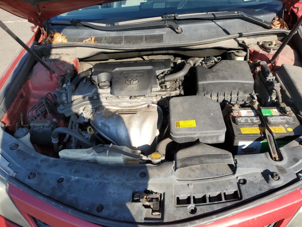 2013 Toyota Camry VIN 4T1BF1FK6DU672452 Copart auction photo, rear end / minor dent/scratches damage thumbnail 12