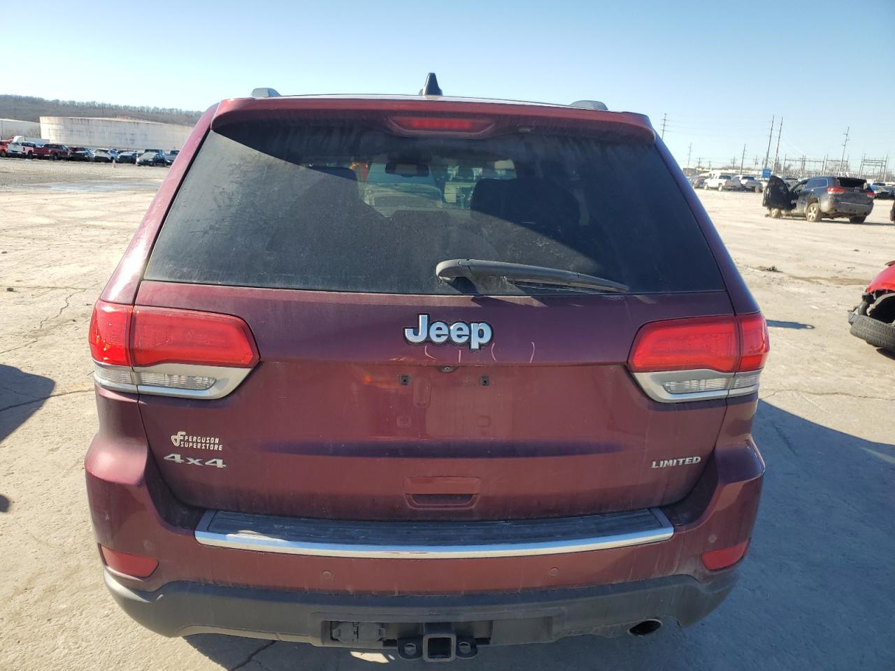 2016 Jeep Grand Cherokee VIN 1C4RJFBG6GC495587 Copart auction photo, all over damage thumbnail 6