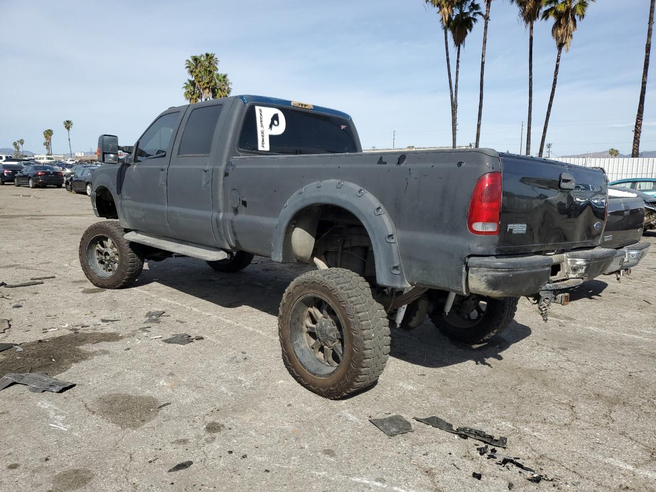 2000 Ford F350 VIN 1FTSW31FXYEB40549 Copart auction photo, mechanical damage thumbnail 3