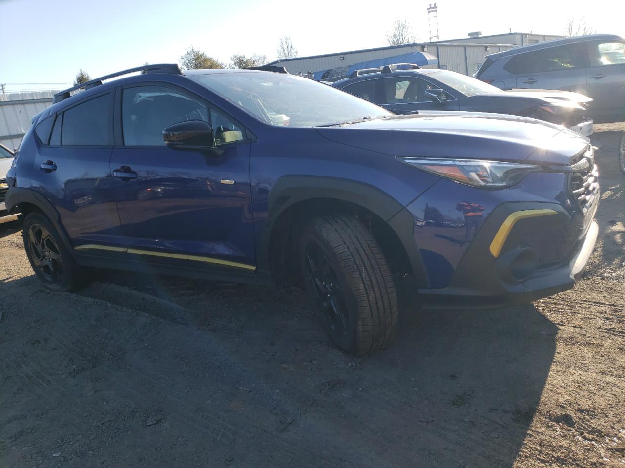 2024 Subaru XV VIN 4S4GUHF61R3749569 Copart auction photo, all over / undercarriage damage thumbnail 4