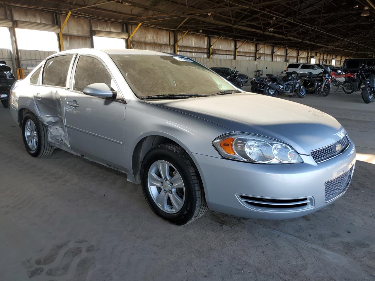 2013 Chevrolet Impala VIN 2G1WF5E37D1115514 Copart auction photo, side damage thumbnail 4